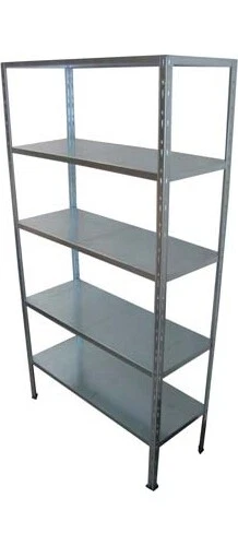 Scaffale Kit 5 Ripiani Ad Incastro Zincato cm 40x100 H.cm 194 Prometal - Immagine 1 di 1