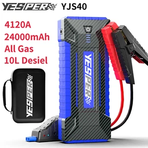 4000A Car Jump Starter 12V Booster Battery Charger Portable Power Bank Emergency - Picture 1 of 9