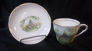 Royal Stafford For JC Penney State Capital Denver Colorado Tea Cup & Saucer - Picture 1 of 10