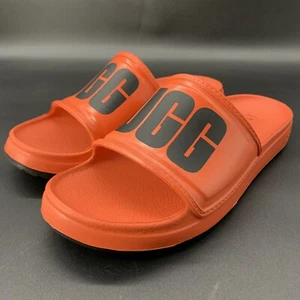 UGG WILCOX SLIDE MENS US 9 TERRACOTTA ORANGE WATERPROOF SPORT SANDAL - Picture 1 of 8