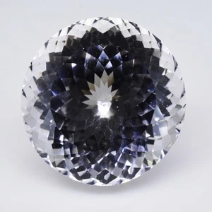 Natural 66.65ct White Danburite Round Gemstone for Custom Rings or Pendants - Picture 1 of 4