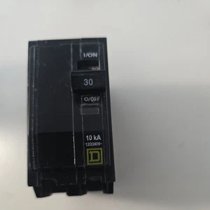 Square D QOB230 Bolt On HACR RATED Bolt On Circuit Breaker Yellow Tab - Picture 1 of 4
