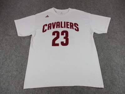 Футболка мужская Cleveland Cavaliers большая баскетбольная NBA Леброн Джеймс 23 футболка Adidas - Изображение 1 из 4
