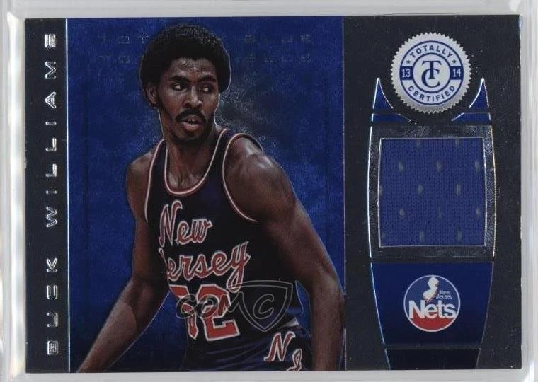 2013-14 Totally Certified Memorabilia Totally Blue /49 Buck Williams #116 - Image 1 of 2