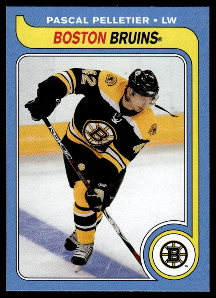 2008-09 O-Pee-Chee 1979-80 Retro Pascal Pelletier Rookie Boston Bruins #556 - Image 1 of 2