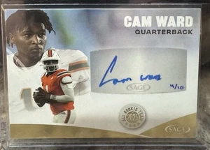2025 Cam Ward sage football Auto XRC All Rookie Team SP! - Picture 1 of 2