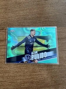 MLS 2022 CROMO FÚTBOL Aqua Lava refractor Alan Pulido 57/299 - Imagen 1 de 2