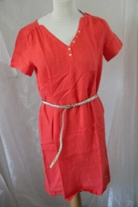 ORIGINAL HARRIS WILSON Kleid Leinen Koralle Gr. 3 oder 40 Neu - Bild 1 von 1