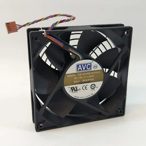 AVC DS12025B12UP024 120mm 12v 1.05A 12W Ball Bearing Case Fan 5-Pin - Picture 1 of 5
