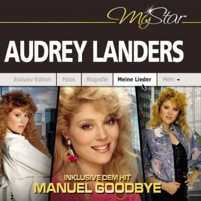 CD Audrey Landers My Star Best Of Hits Manuel Goodbye Große Erfolge Rare Songs  - Bild 1 von 2