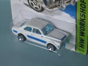 Hot Wheels 1970 Ford Escort RS1600 White Body USA issue in BP 70mm Toy Model b - Picture 1 of 2