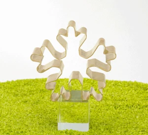 Krifka Ausstecher Ausstechform Eiskristall vergoldet 7 cm im Organzabeutel - Bild 1 von 1