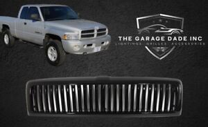 For 94-02 Dodge Ram Front Grille Vertical Billet Style