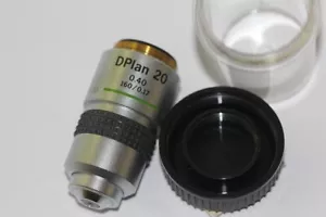 Olympus DPlan 20n0,40 160/0,17 Microscopio Plan Objetivo RMS Microscopio Objetivo - Imagen 1 de 1