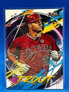 2020 Topps Topps Fire Mike Trout ANGELS National Baseball Card Day #FP-2