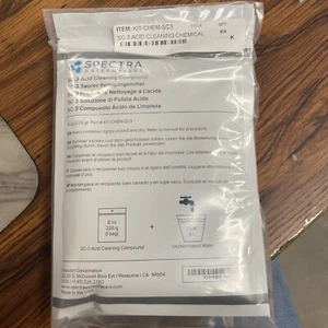 Spectra Sc-3 Acid Cleaning Chemical KIT-CHEM-SC3 - Bild 1 von 3