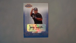 2004 Playoff Honors Silver Signatures Jorge Sequea 53/100 Autograph Toronto