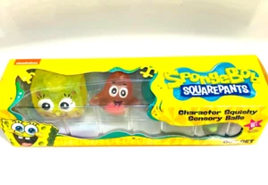 Pantalones Cuadrados Bob Esponja **BOLAS SENSORIALES BLANDAS** Juego de 4 Piezas NUEVO en CAJA - Imagen 1 de 3