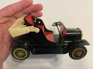 Vintage Ford Model T Convertible Friction Toy Car Works Japan 1950s C6 - Picture 1 of 12