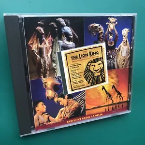 LION KING Broadway Soundtrack OCR CD Single Elton John PROMO RADIO SAMPLER USA - Picture 1 of 5