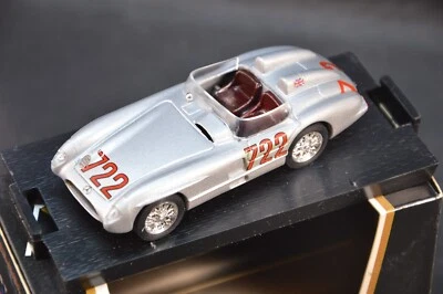 MERCEDES 300 SLR 1955 B190 ESCALA 1/43 DIE CAST BRUMM HECHO EN ITALIA - Imagen 1 de 3