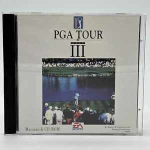 Vintage Mac Macintosh Game PGA Tour Golf III 3 Electronic Arts EA 1995 CD ROM - Picture 1 of 4