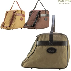 JACK PYKE CANVAS WALKING BOOTS BAG ZIPPED POUCH BOOT FOOTWEAR HOLDER HUNTING - Picture 1 of 14