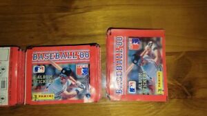Lot of 25 total unopened 1988 Panini baseball sticker packs. 6 Stickers Per Pack