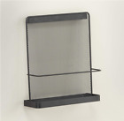 Safco Products Onyx Wall Mounted Organizer - Single Pocket, Black 5591BL (New)