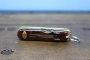 VINTAGE GERBER FISKARS POCKET WATCH KEY FOB CHAIN KNIFE TOOLS MULTI SCISSORS - Picture 1 of 10