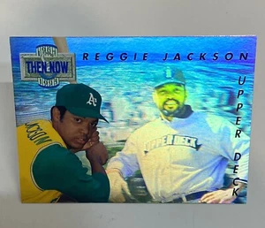 1993 Upper Deck Then & Now Reggie Jackson #TN16 Athletics **FREE SHIPPING** - Picture 1 of 2