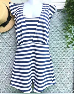 Swimsuits For Women One Piece Tummy Control Vintage Bathing Suits Retro Swimwear - Picture 1 of 22