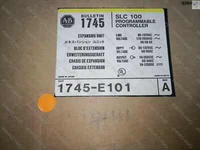 ALLEN-BRADLEY 1745-E101 Ser B SLC 100 Programmable Controller Expansion Unit - Image 1 of 4