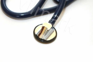 Estetoscopio de cardiología profesional azul marino, garantía limitada de por vida Vilmark 14a - Imagen 1 de 2
