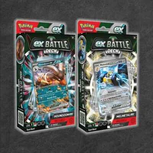 Houndoom and Melmetal ex Battle Deck (one each) Pokemon TCG NEW Sealed - Picture 1 of 1