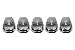 Recon White LEDs Cab Roof Marker Lights Set 5PCS for 2003-15 Dodge Ram 2500 3500 - Picture 1 of 8