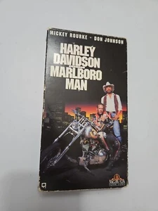 Harley Davidson and the Marlboro Man (1991, VHS) Used Very Good Tested Works - Picture 1 of 4