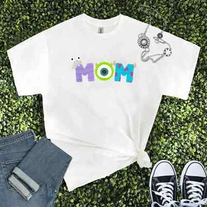 MOM Graphic T-Shirt / Hoodie / Sweatshirt Unisex Mothers Day Monsters Women - Picture 1 of 9