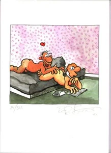 Kleine, feine Grafik von Ralf König**signiert & nummeriert***RAR - Bild 1 von 1