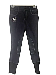 TuffRider Children Girls Size 10 Horseback Equestrian Pull On Riding Pants - Picture 1 of 11
