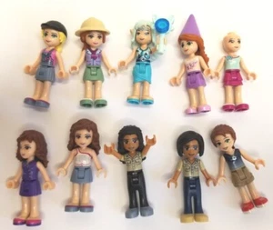 LEGO Mini Figures Lot Elves Naida River heart Mia Stephanie Friends Princess - Picture 1 of 12