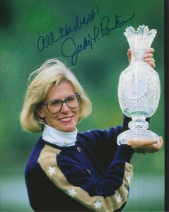 Autographed Signed JUDY RANKIN LPGA Tour 8x10 Golf Photo HOF - w/COA - Picture 1 of 1