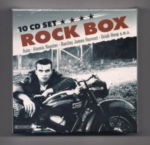 ROCK BOX - 10 CD set SEALED Asia, Uriah Heep, Atomic Rooster, Wishbone Ash - Picture 1 of 2