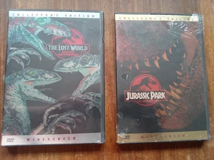 Jurassic Park and jurassic world dvd bundle REGION 3 Still in cellophane - Picture 1 of 2