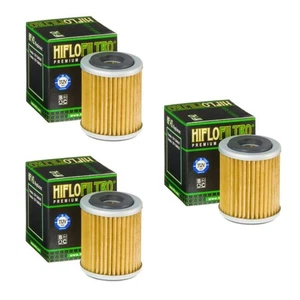 Hiflofiltro HF142 Oil Filter 3 Pack Yamaha YFM350 YFM400 Big Gear Warrior Kodiak - Picture 1 of 2