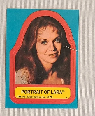 1978 Topps SUPERMAN Set PORTRAIT OF LARA STICKER Insert  - Image 1 of 2