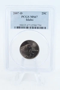 2007-D PCGS MS67 Idaho State Quarter Business Strike 25C - Picture 1 of 2