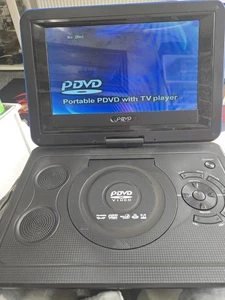 Portable DVD Player Rechargeable HD LCD Swivel Screen AV Game Function Black - Picture 1 of 4