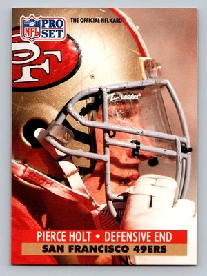 1991 Pro Set Pierce Holt #292 San Francisco 49ers - Image 1 of 2