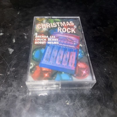 CHRISTMAS ROCK Fe: Brenda Lee, Chuck Berry, Bobby Helms, Etc. - CASSETTE 1991 Foto 1 de 4